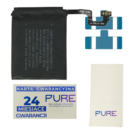 do Apple Watch 4 44mm bateria 291.8mAh