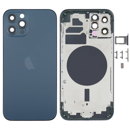 do iPhone 12 Pro korpus niebieski z magnesami