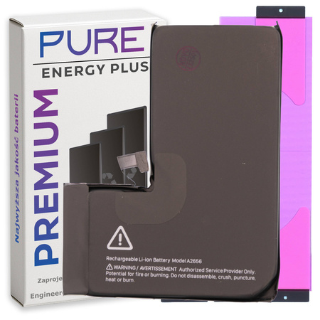 Bateria do iPhone 13 Pro Większa PURE Energy Plus Akumulator 3300 mAh
