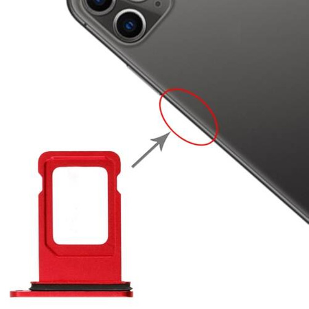 do iPhone 11 szufladka sim tacka czerwona