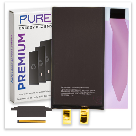 do iPhone 14 Plus bateria bez BMS Pure 4550mAh