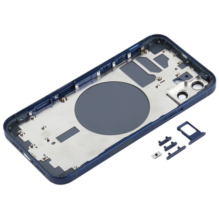do iPhone 12 korpus niebieski z magnesami
