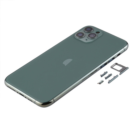 do iPhone 11 Pro obudowa ramka korpus przyciski tył zielony