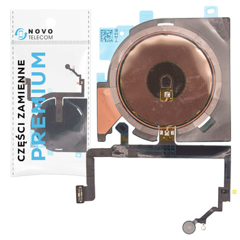 Taśma cewka MagSafe indukcja mikrofon Flash LED do iPhone 15 Plus flex