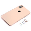 do iPhone XS obudowa ramka korpus przyciski tył złoty
