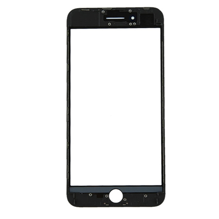 do iPhone 8 / SE 2020 / 2022 szyba ramka OCA czarna