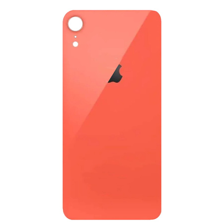 do iPhone XR klapka baterii pomarańczowa (BIG HOLE)