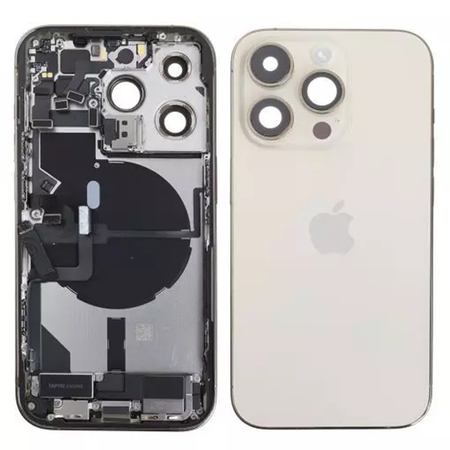 do iPhone 14 Pro obudowa ramka korpus tył złoty demontaż A- uzbrojony