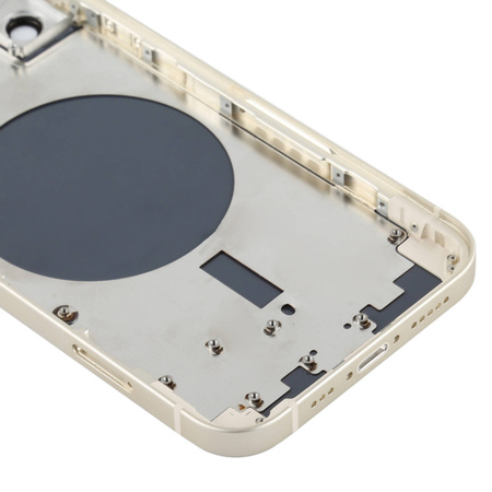 do iPhone 12 obudowa ramka korpus przyciski MagSafe tył biały
