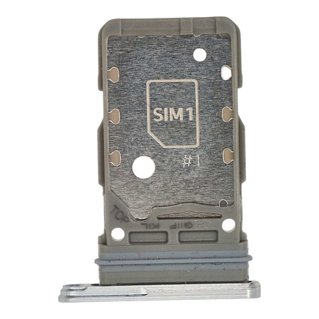 Tacka SIM do Samsung Galaxy S21 Ultra srebrna szufladka