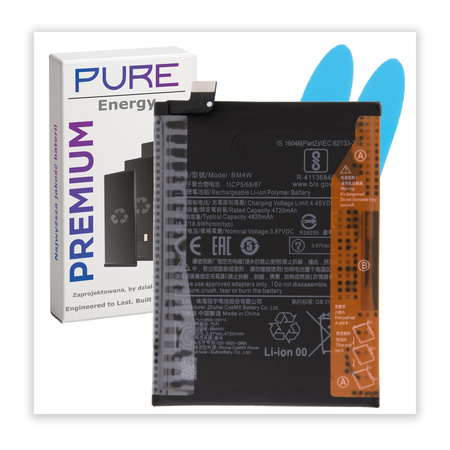 do Xiaomi Mi 10T Lite BM4W bateria 4820mAh