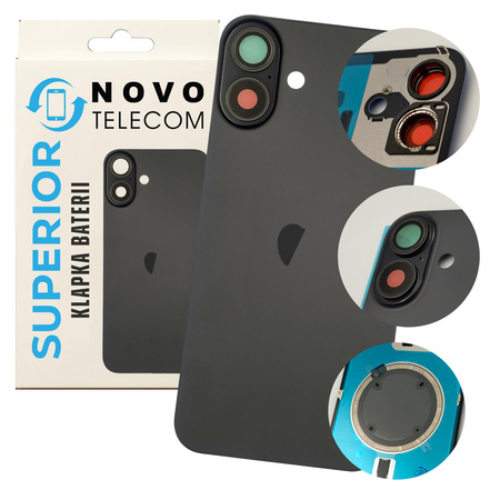 do iPhone 16 klapka baterii czarna