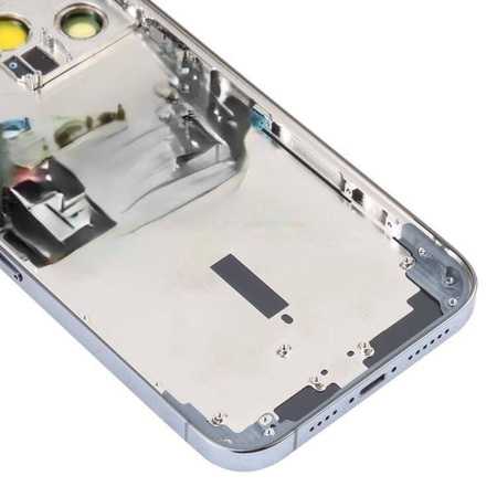do iPhone 13 Pro Max obudowa ramka korpus przyciski MagSafe tył niebieski