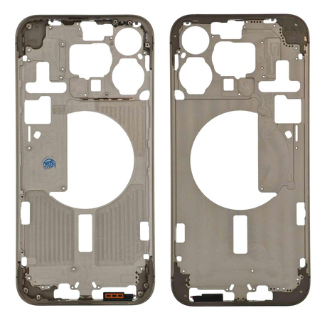 Korpus ramka obudowa do iPhone 15 Pro Max przyciski tacka SIM naturalny
