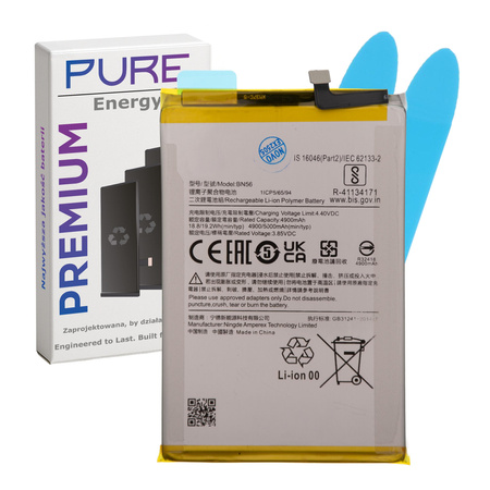 do Redmi 9A/9C BN56 bateria 5000mAh