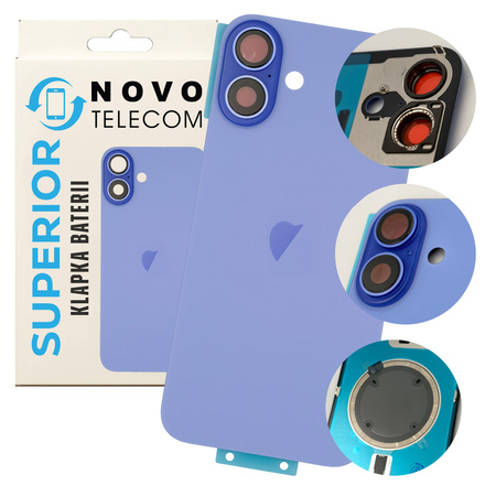 do iPhone 16 Plus klapka baterii niebieska