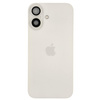do iPhone 16 klapka baterii plecki panel szkło tył biały demont (grA)