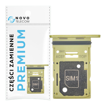 Tacka SIM do Samsung Galaxy A35 żółta szufladka