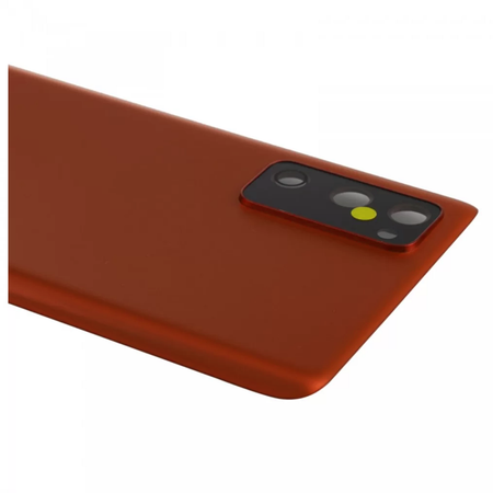 do Samsung S20 FE klapka + oczko kamery czerwona
