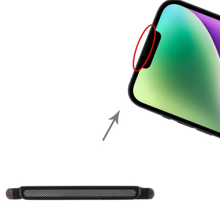 do iPhone 14 / 14 Plus siatka głośnika rozmów