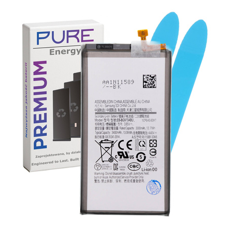 do Samsung S10 bateria EB-BG973ABU 3400mAh