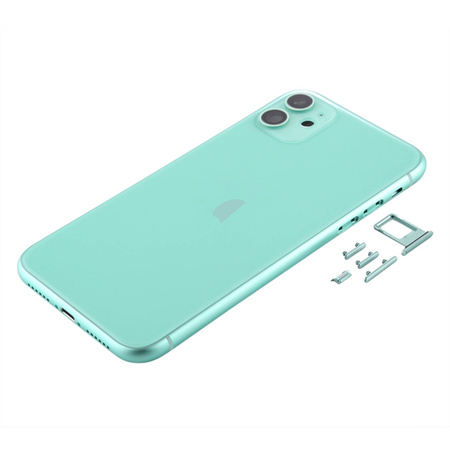 do iPhone 11 obudowa ramka korpus przyciski tył zielony