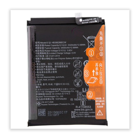 do Huawei P Smart 2019 bateria HB446486ECW 4000mAh