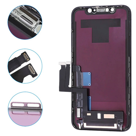 do iPhone XR wyświetlacz LCD incell Pure