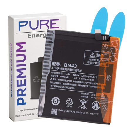 do Xiaomi Note 4x bateria BN43 4000mAh