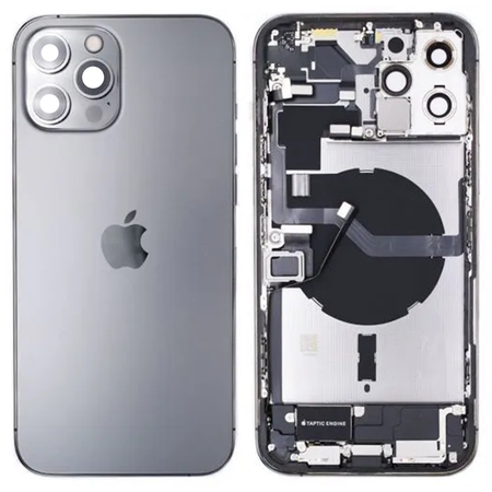 do iPhone 12 Pro Max korpus obudowa czarny demontaż