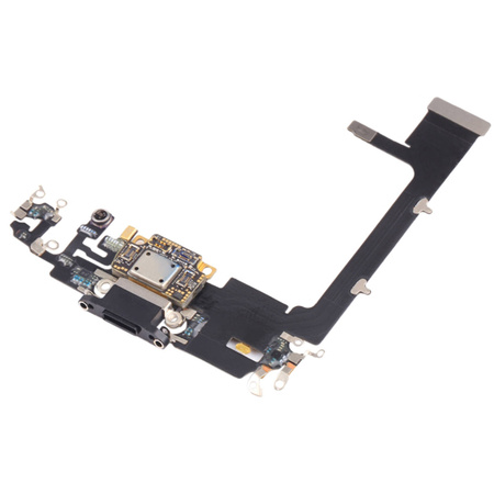 do iPhone 11 Pro taśma USB złącze ładowania czarne