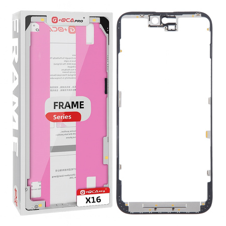 Ramka wyświetlacza LCD klej do iPhone 16 G+OCA