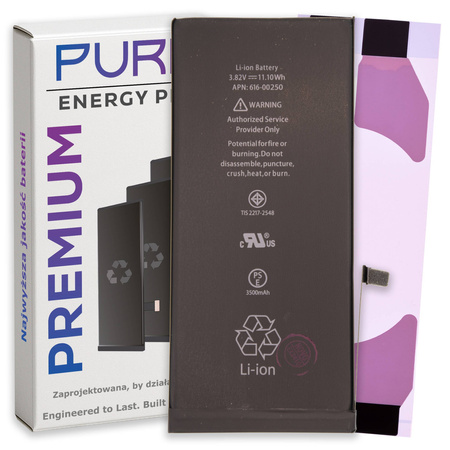 Bateria do iPhone 7 Plus Świeża Większa PURE Energy Plus Akumulator 3500mAh