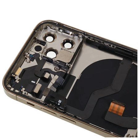 do iPhone 12 Pro obudowa ramka korpus tył złoty demontaż A- uzbrojony