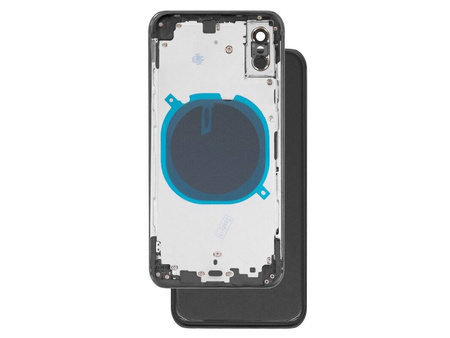 do iPhone XS Max obudowa ramka korpus przyciski tył czarny