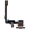 Złącze ładowania taśma dock port USB C mikrofon do Apple iPhone 16 Pro czarne OEM