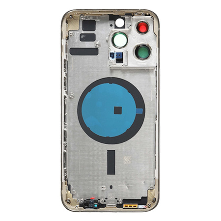 do iPhone 14 Pro Max obudowa ramka korpus przyciski MagSafe tył złoty