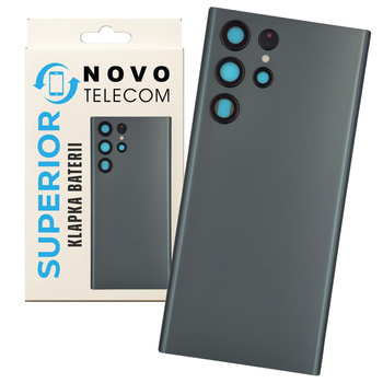 do Samsung S22 Ultra klapka baterii plecki szkło tył zielona