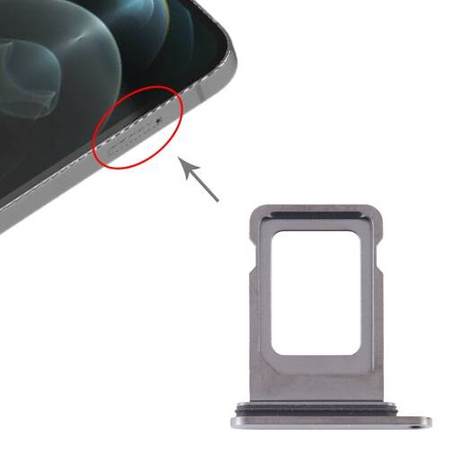 do iPhone 12 Pro szufladka sim tacka czarna