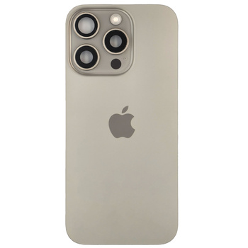 do iPhone 16 Pro Max klapka baterii plecki panel szkło tył naturalny demont (grA)