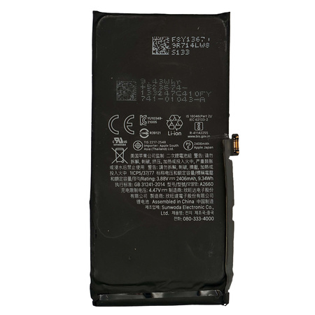 iPhone 13 mini bateria 95-99% demontaż
