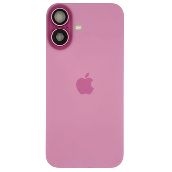 do iPhone 16 Plus klapka baterii plecki panel szkło tył różowa demont (grA)