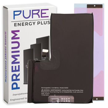 Bateria do iPhone 14 Pro Max Świeża Większa PURE Energy Plus 4700 mAh