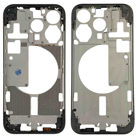 Korpus ramka obudowa do iPhone 15 Pro przyciski tacka SIM czarny