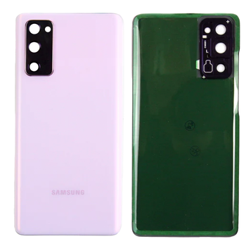 do Samsung S20 FE klapka + oczko kamery lawenda