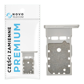 Tacka SIM do Samsung Galaxy S21 FE srebrna szufladka
