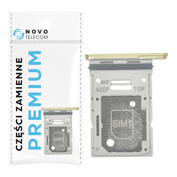 Tacka SIM do Samsung Galaxy A55 żółta szufladka