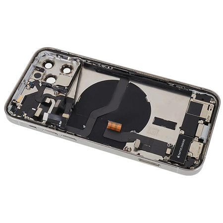 do iPhone 12 Pro obudowa ramka korpus tył biały demontaż A- uzbrojony