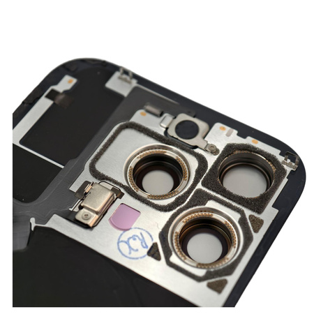do iPhone 16 Pro Max klapka baterii plecki panel szkło tył czarny demont (grA)