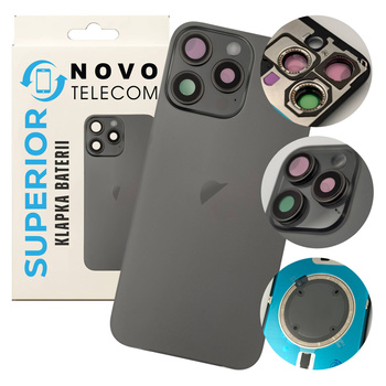 do iPhone 16 Pro Max klapka baterii czarna